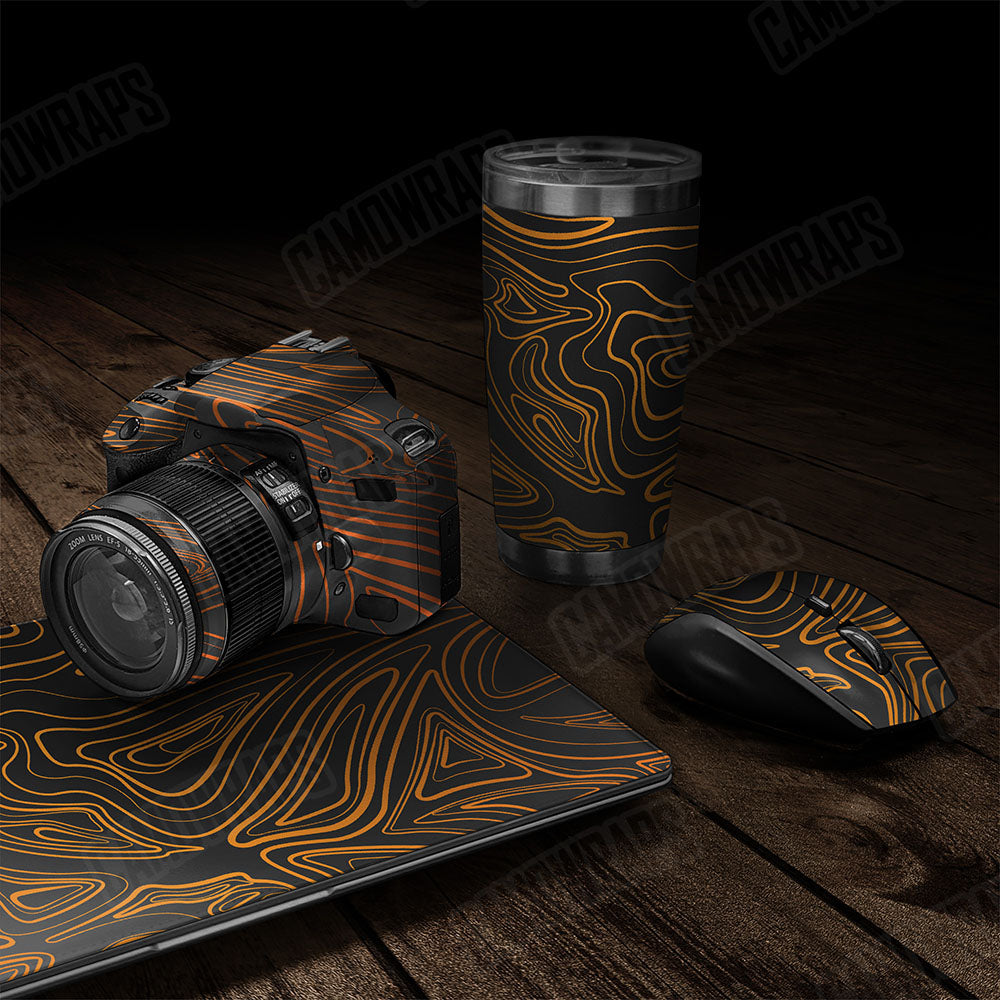 Damascus Orange Gear Skin Vinyl Wrap