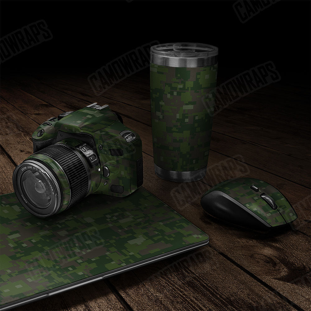 Digital Army Dark Green Gear Skin Vinyl Wrap