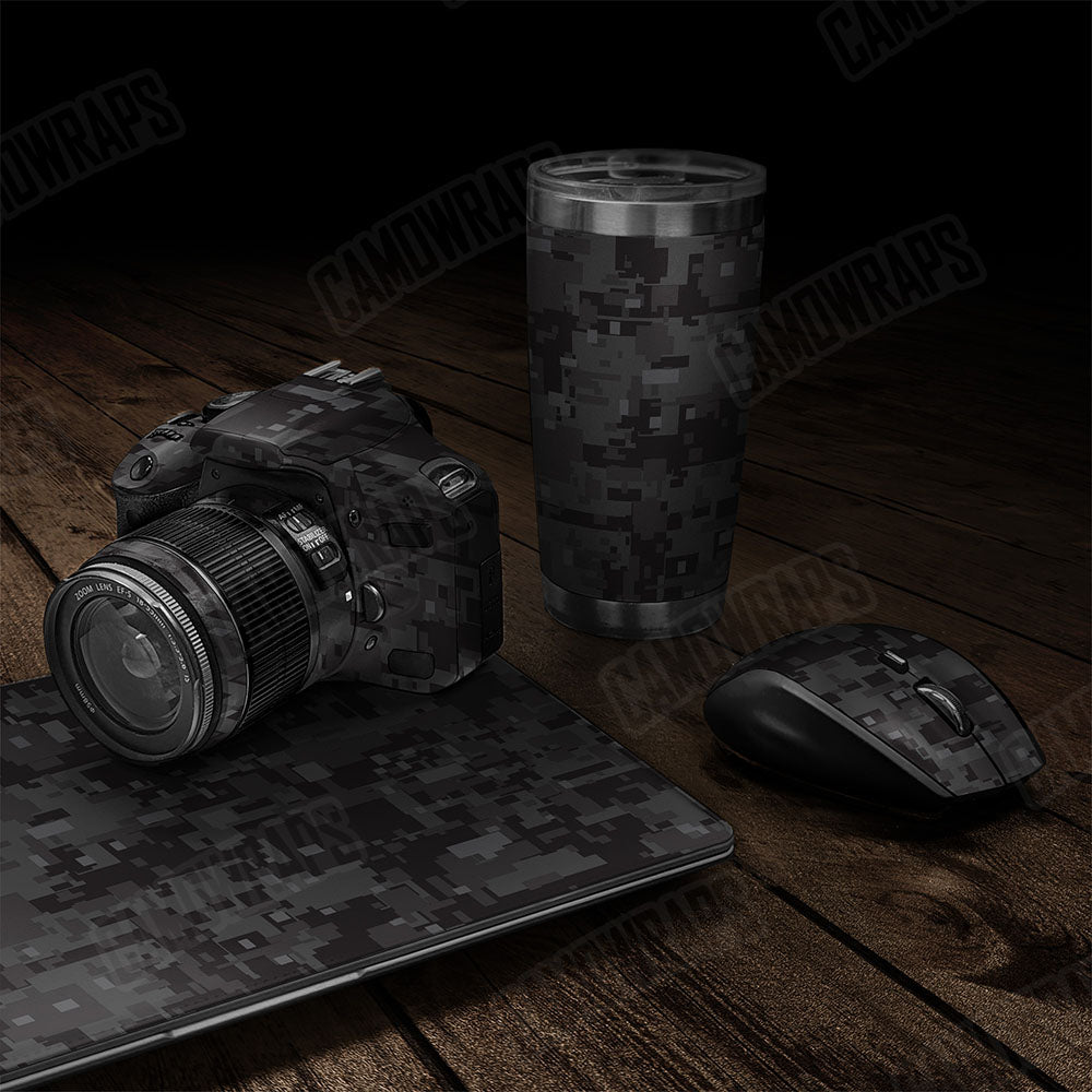Digital Elite Black Gear Skin Vinyl Wrap