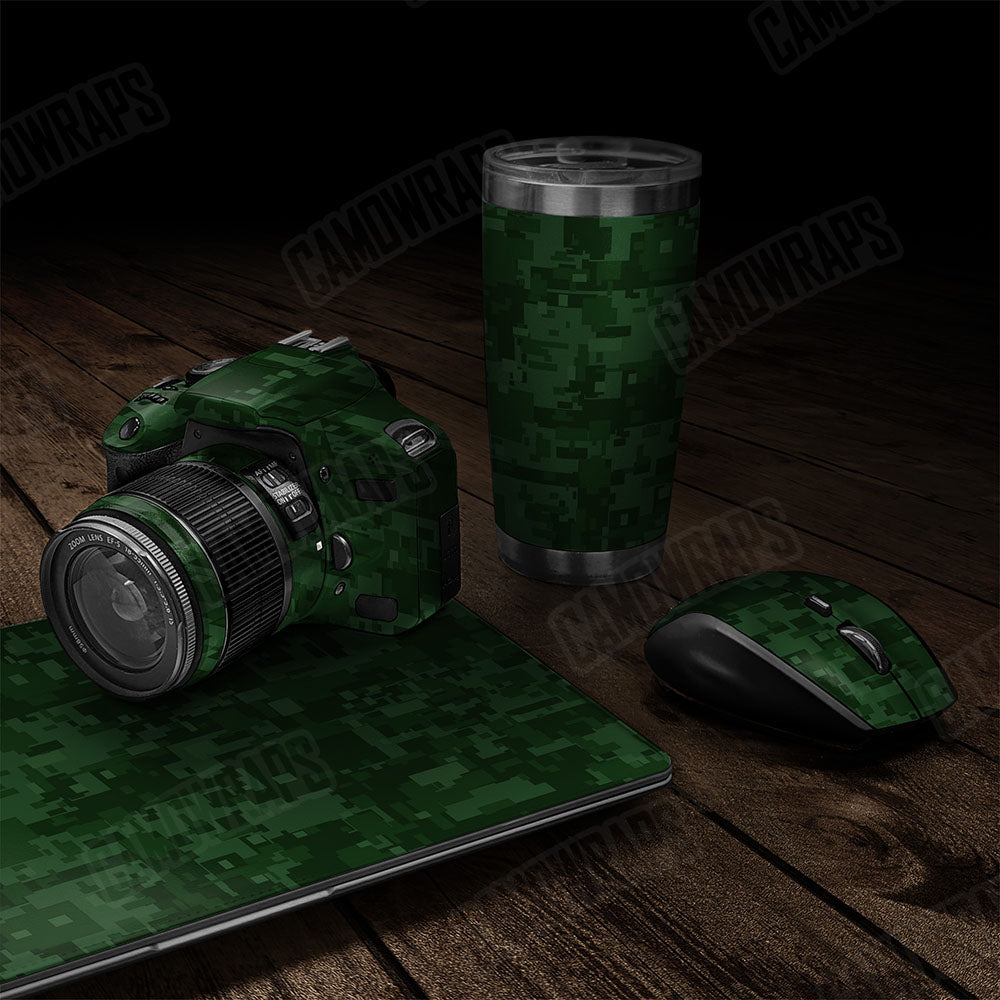 Digital Elite Green Gear Skin Vinyl Wrap