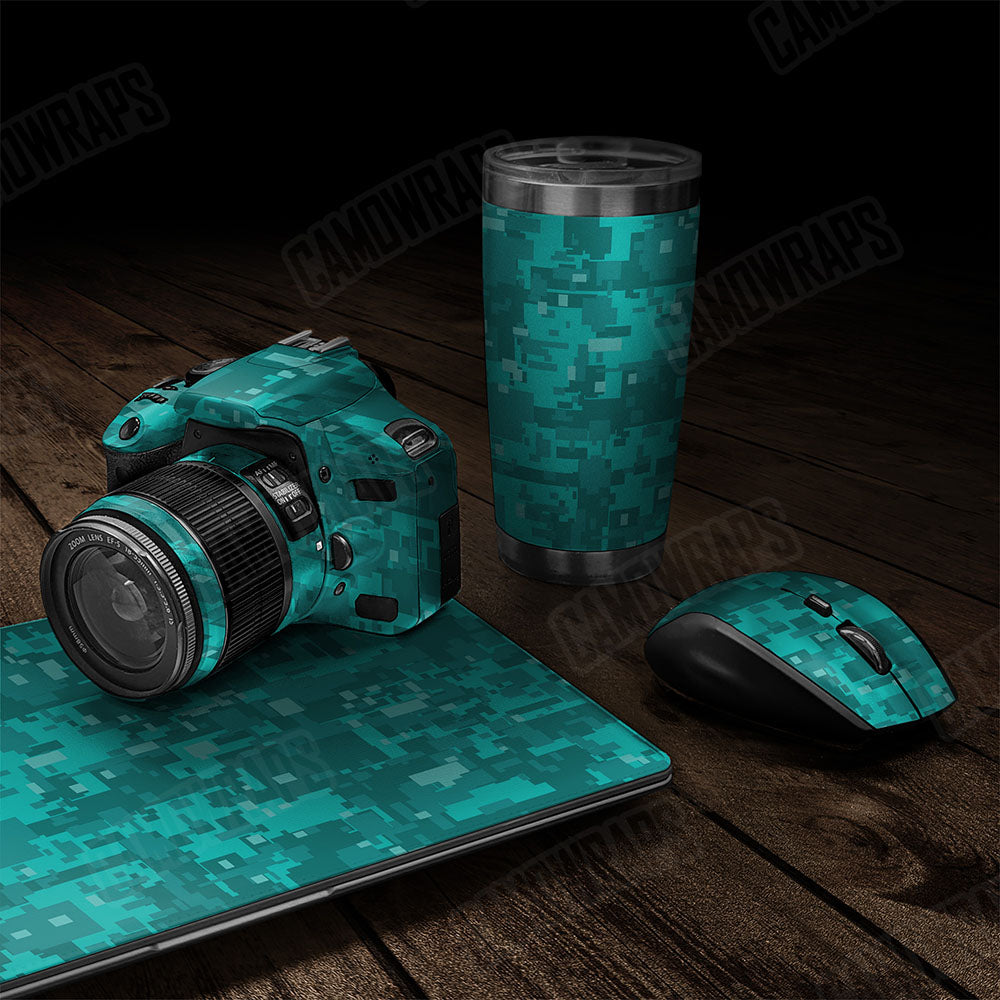 Digital Elite Tiffany Blue Gear Skin Vinyl Wrap