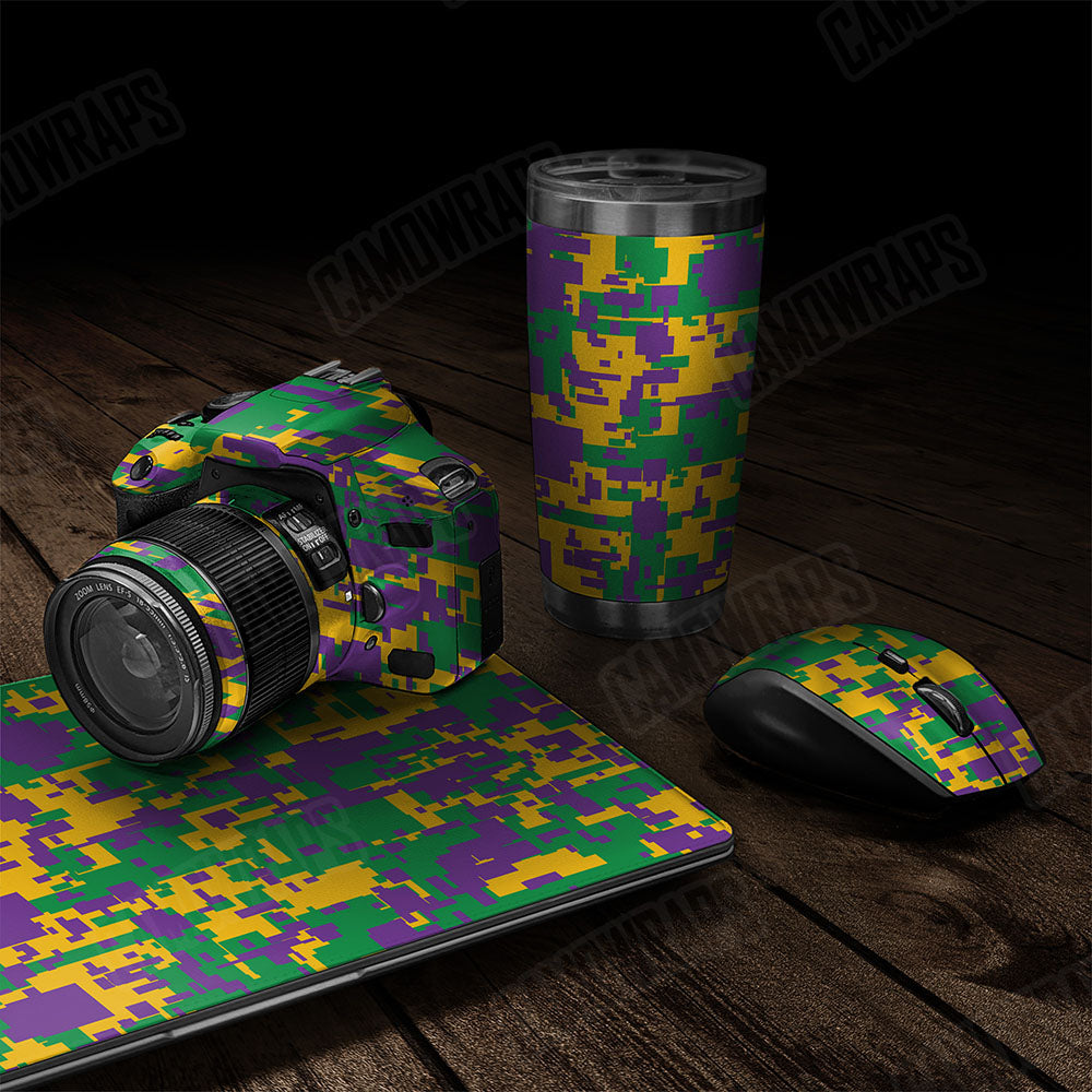Digital Mardi Gras Gear Skin Vinyl Wrap