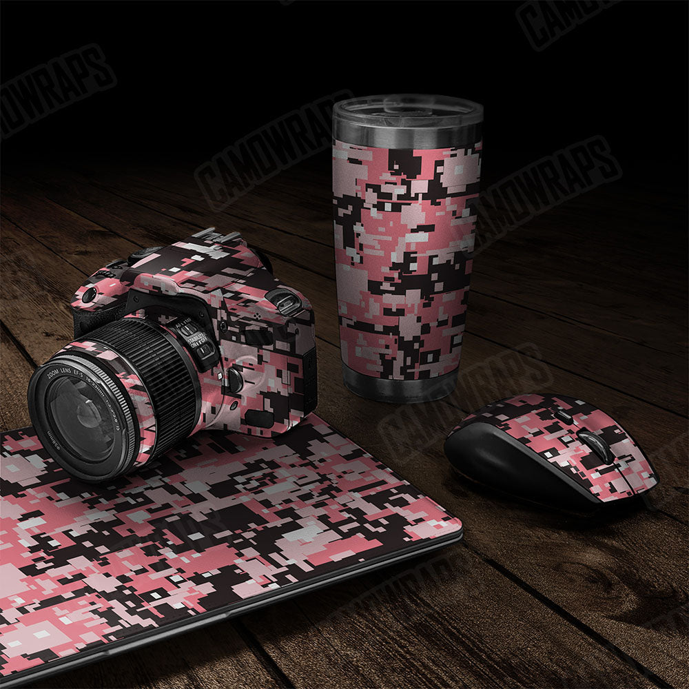 Digital Pink Gear Skin Vinyl Wrap