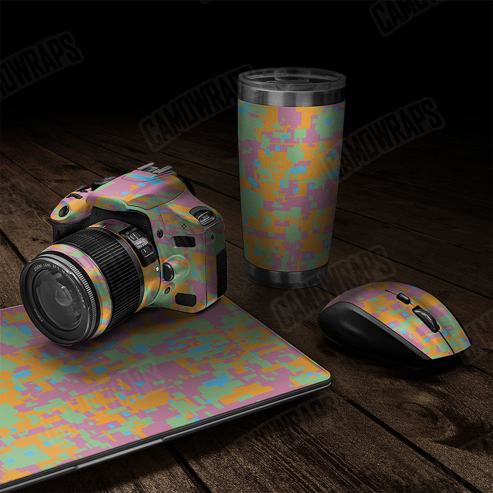 Digital Sherbert Gear Skin Vinyl Wrap