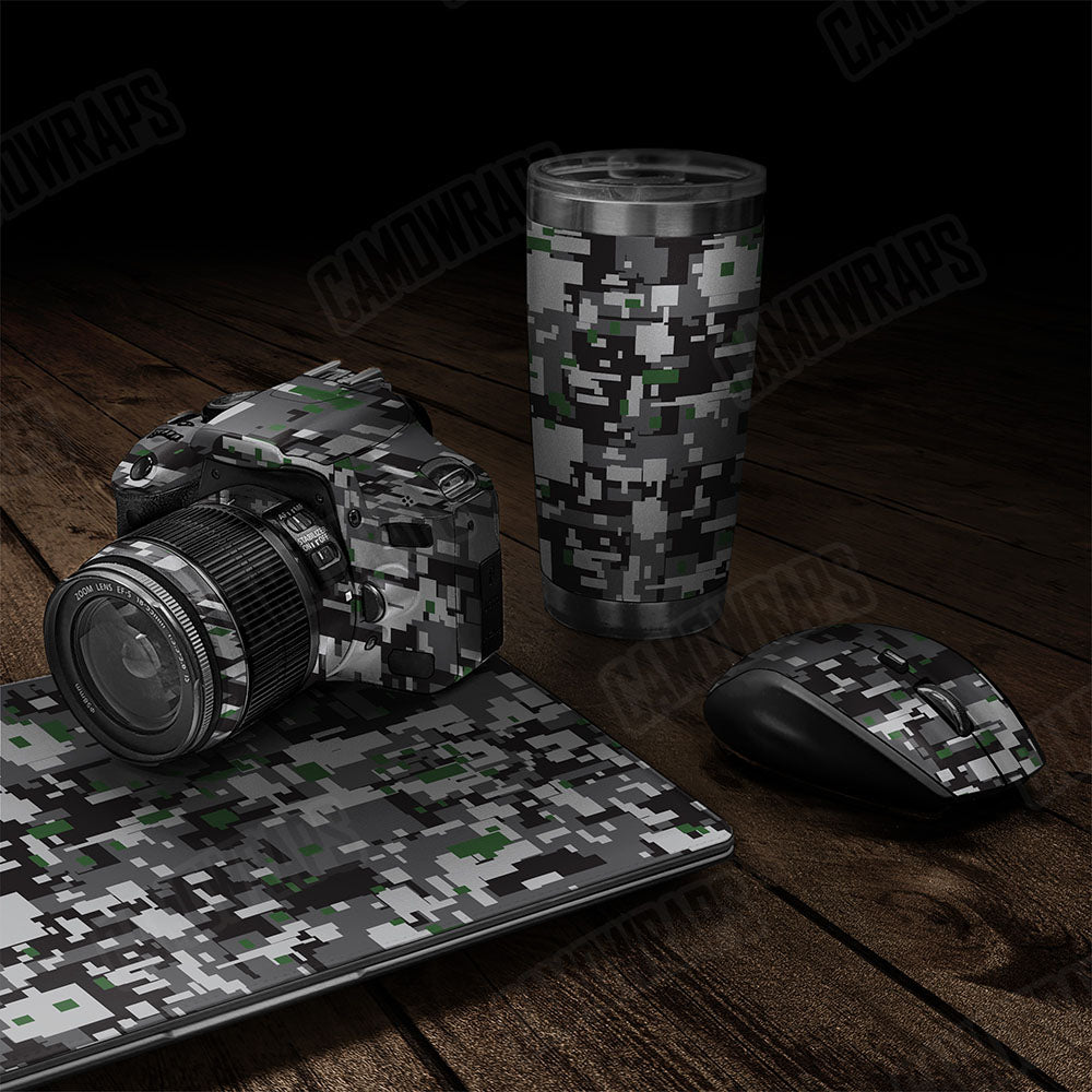 Digital Urban Green Gear Skin Vinyl Wrap