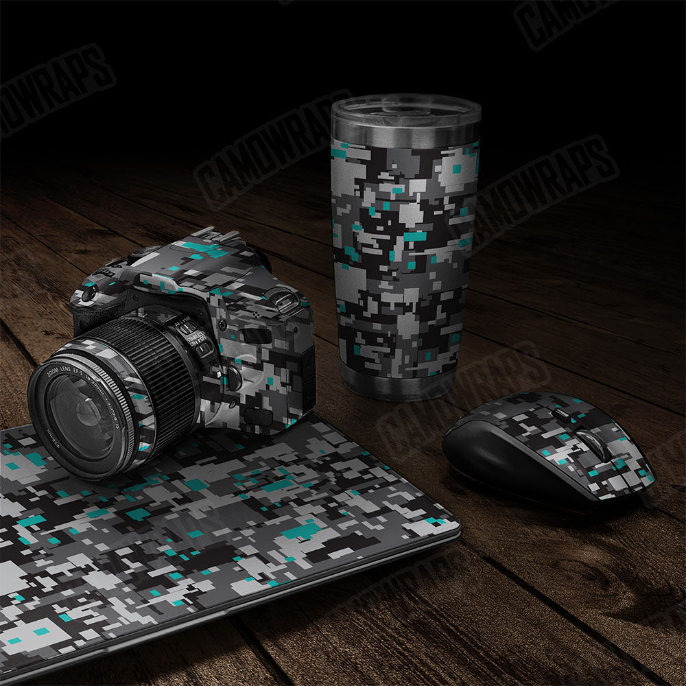 Digital Urban Tiffany Blue Gear Skin Vinyl Wrap