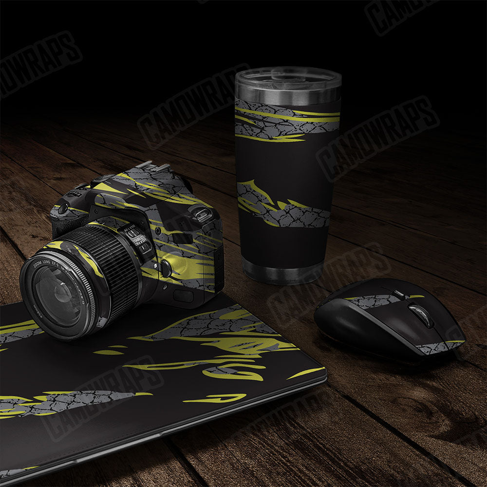 Dragonbreath Yellow Gear Skin Vinyl Wrap