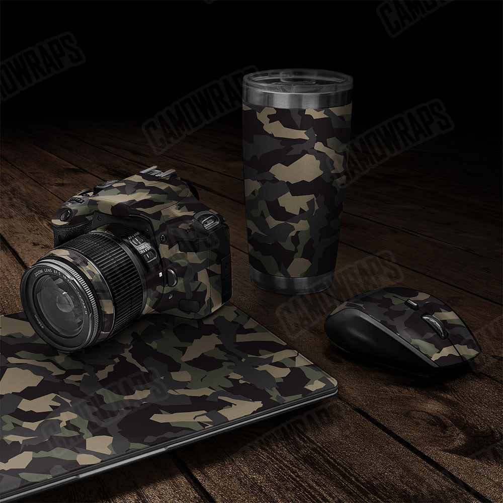 Erratic Militant Charcoal Gear Skin Vinyl Wrap