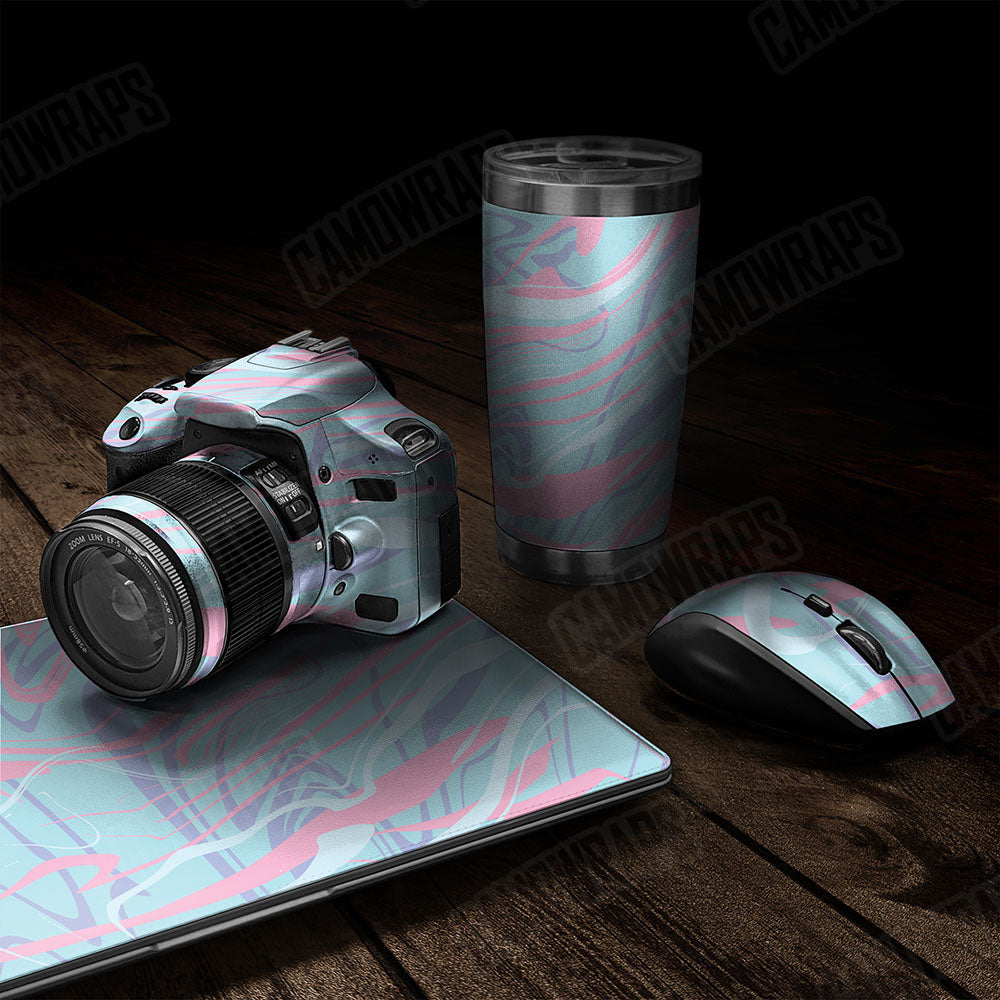 Liquid Smoke Cotton Candy Gear Skin Vinyl Wrap