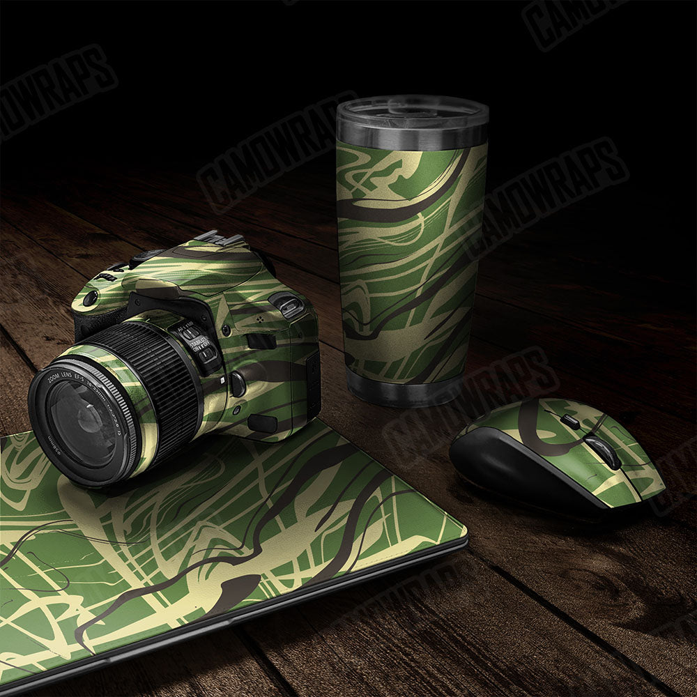 Liquid Smoke Jungle Gear Skin Vinyl Wrap