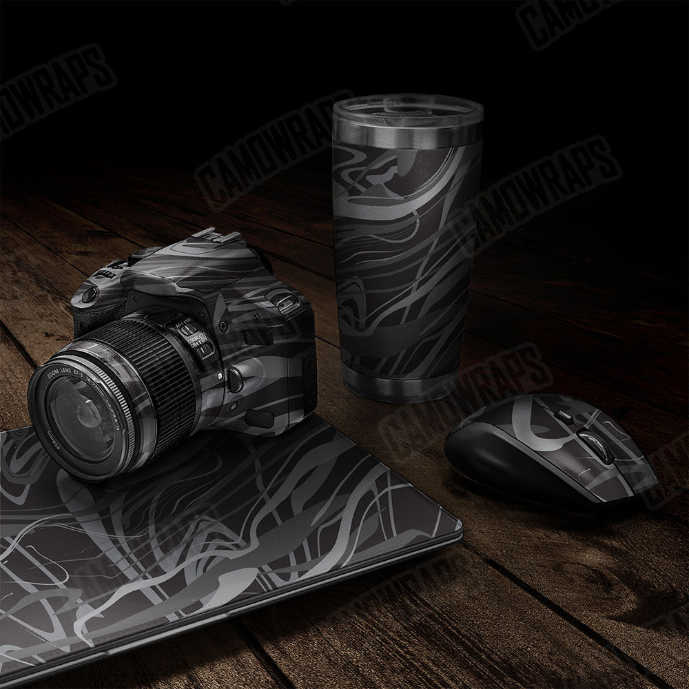 Liquid Smoke Midnight Gear Skin Vinyl Wrap