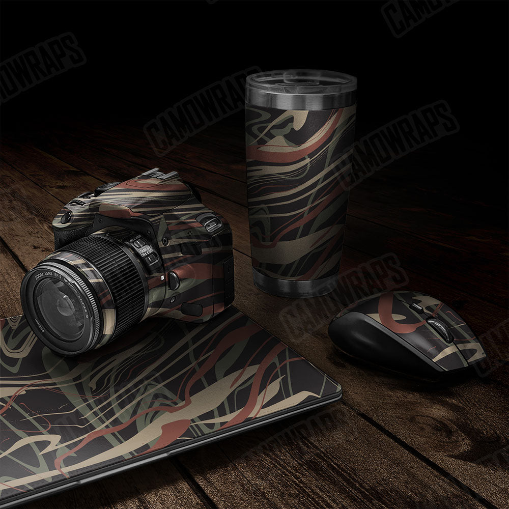 Liquid Smoke Militant Copper Gear Skin Vinyl Wrap