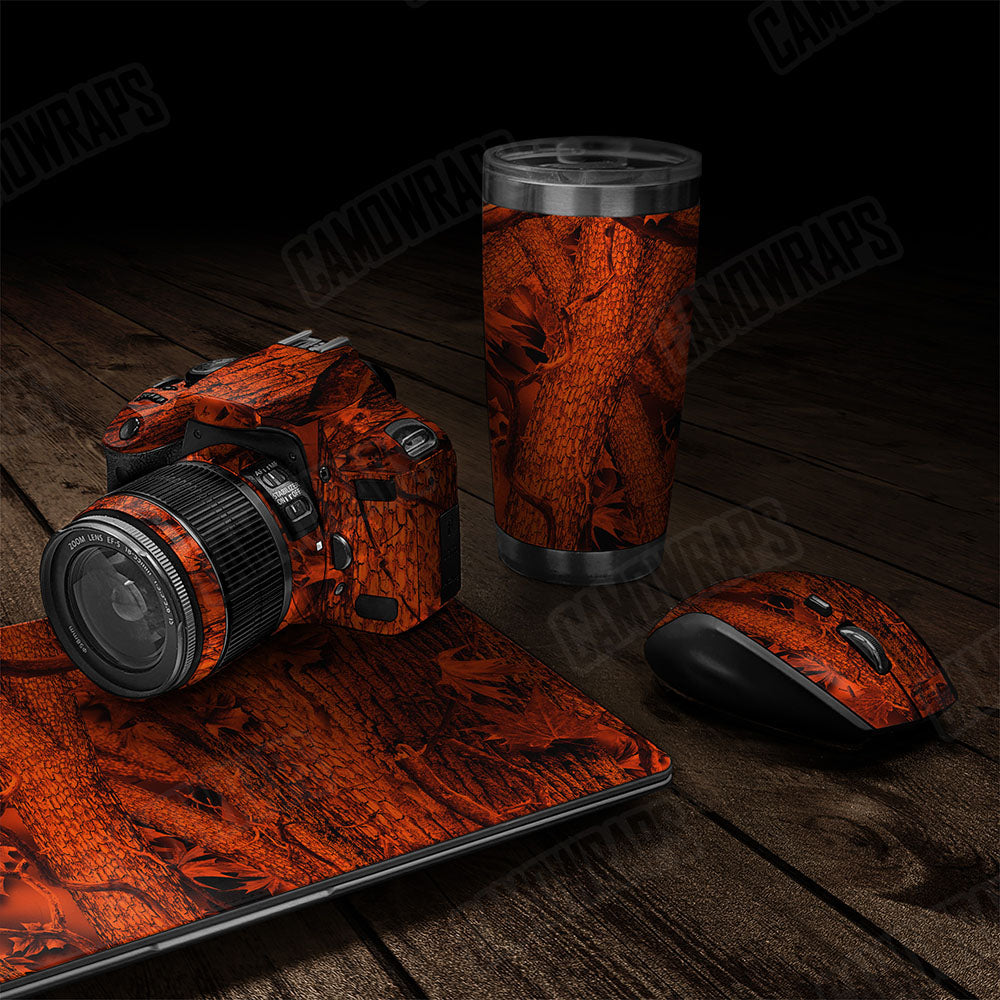 Nature Orange Forest Gear Skin Vinyl Wrap