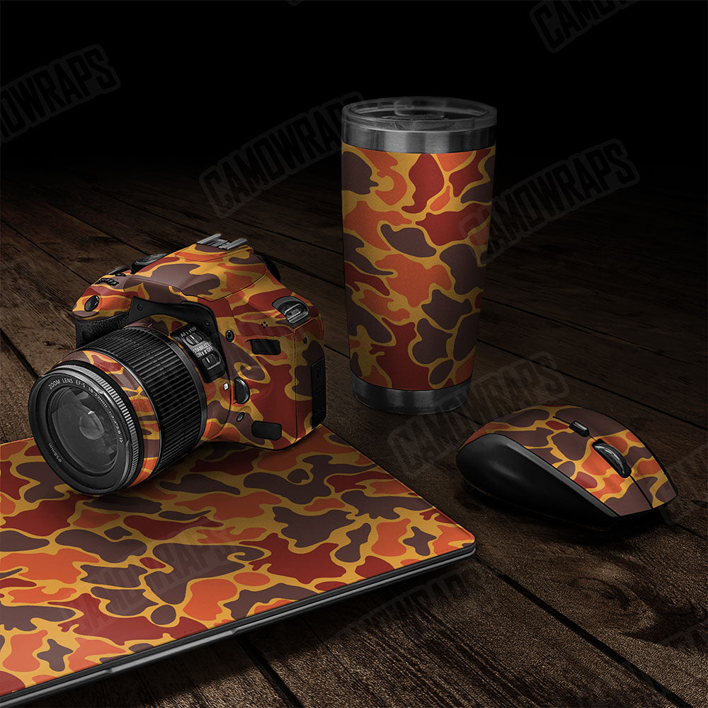 Old School Duck Autumn Gear Skin Vinyl Wrap