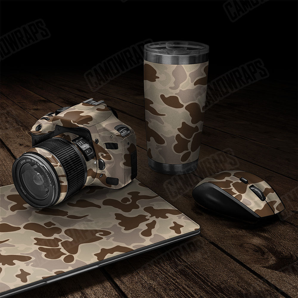 Old School Duck Desert Gear Skin Vinyl Wrap