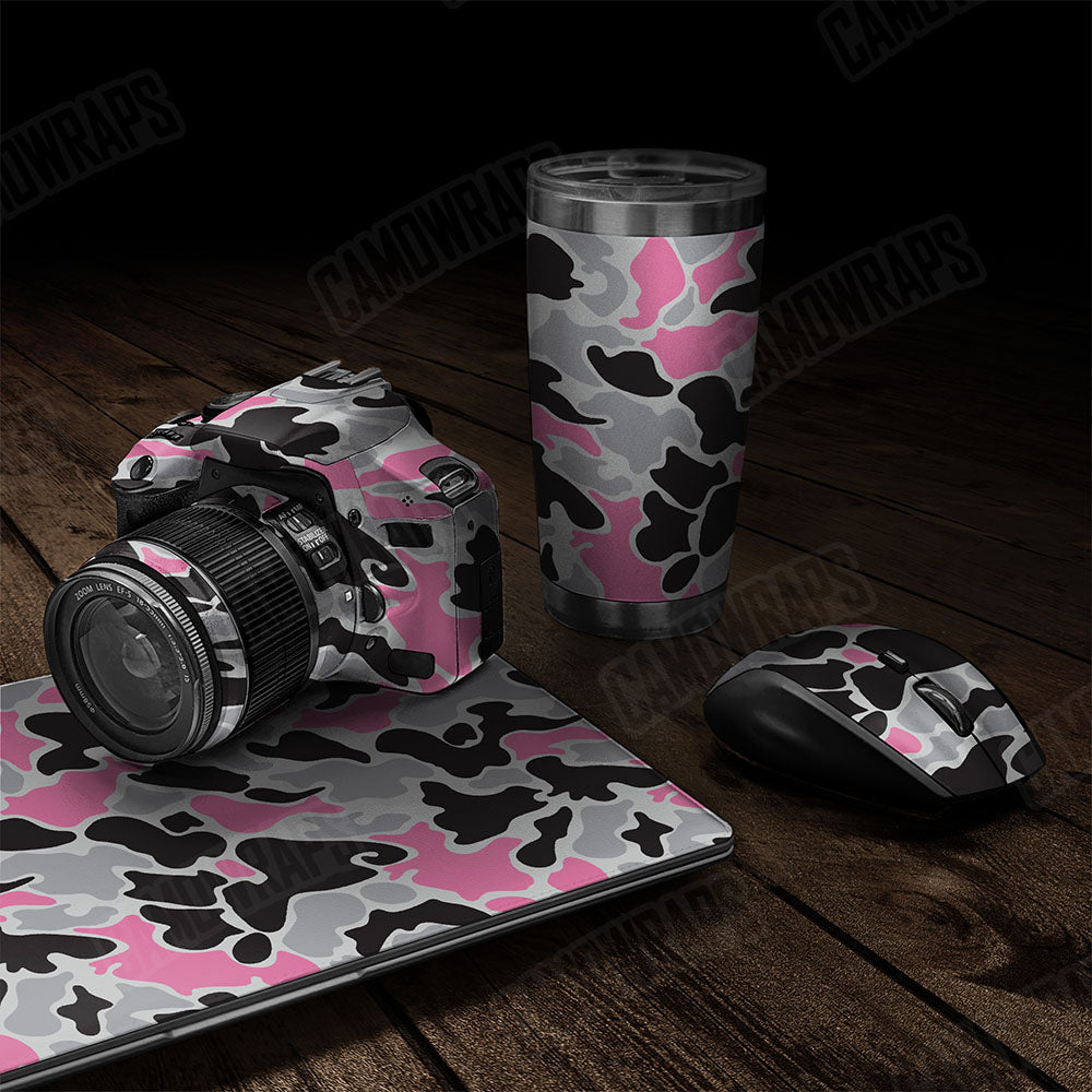 Old School Duck Pink Tiger Gear Skin Vinyl Wrap