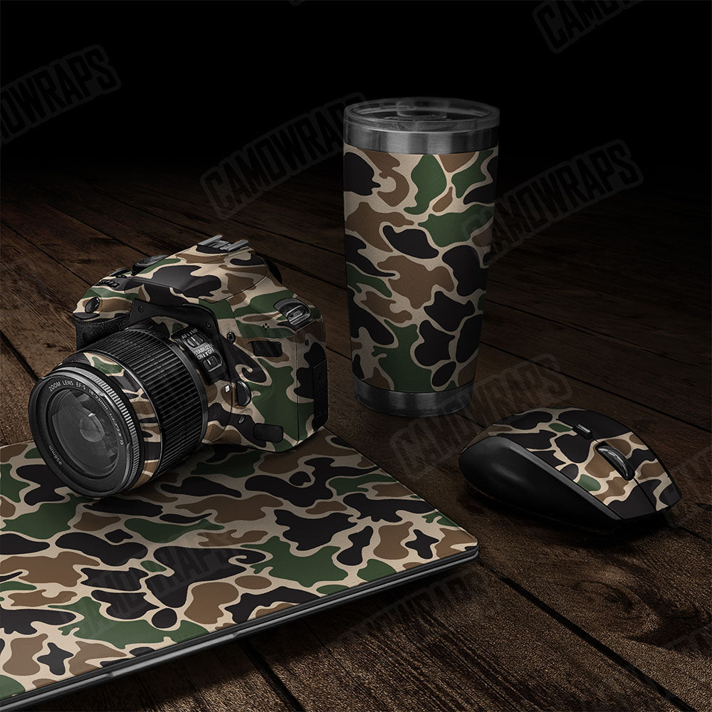 Old School Duck Woodland Gear Skin Vinyl Wrap