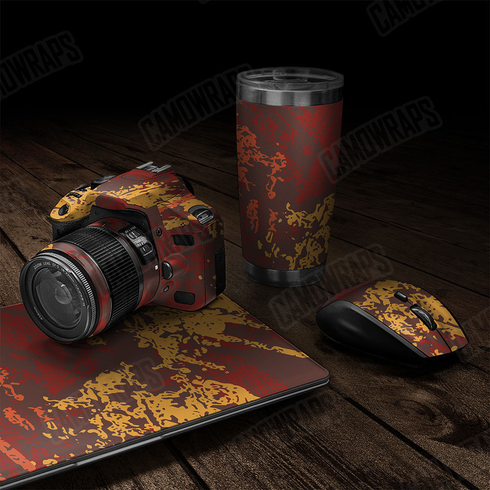 Pasted Autumn Gear Skin Vinyl Wrap