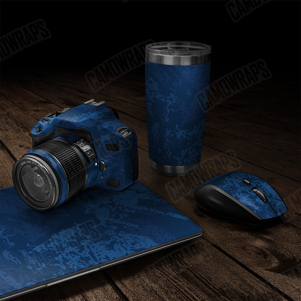 Pasted Elite Blue Gear Skin Vinyl Wrap