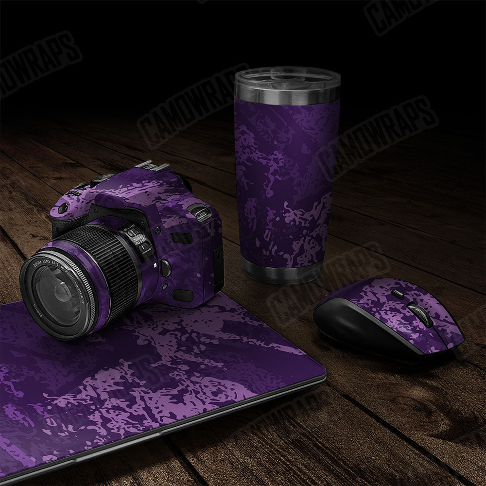 Pasted Elite Purple Gear Skin Vinyl Wrap
