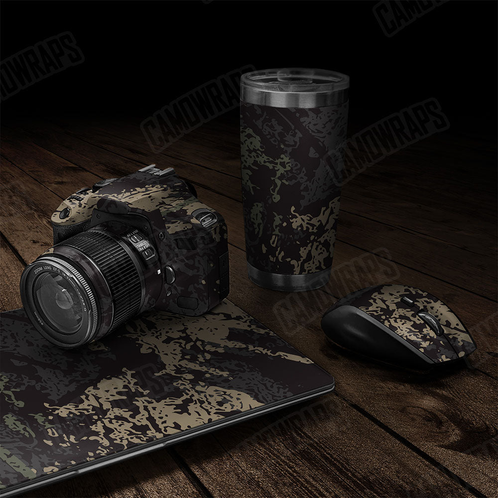 Pasted Militant Charcoal Gear Skin Vinyl Wrap