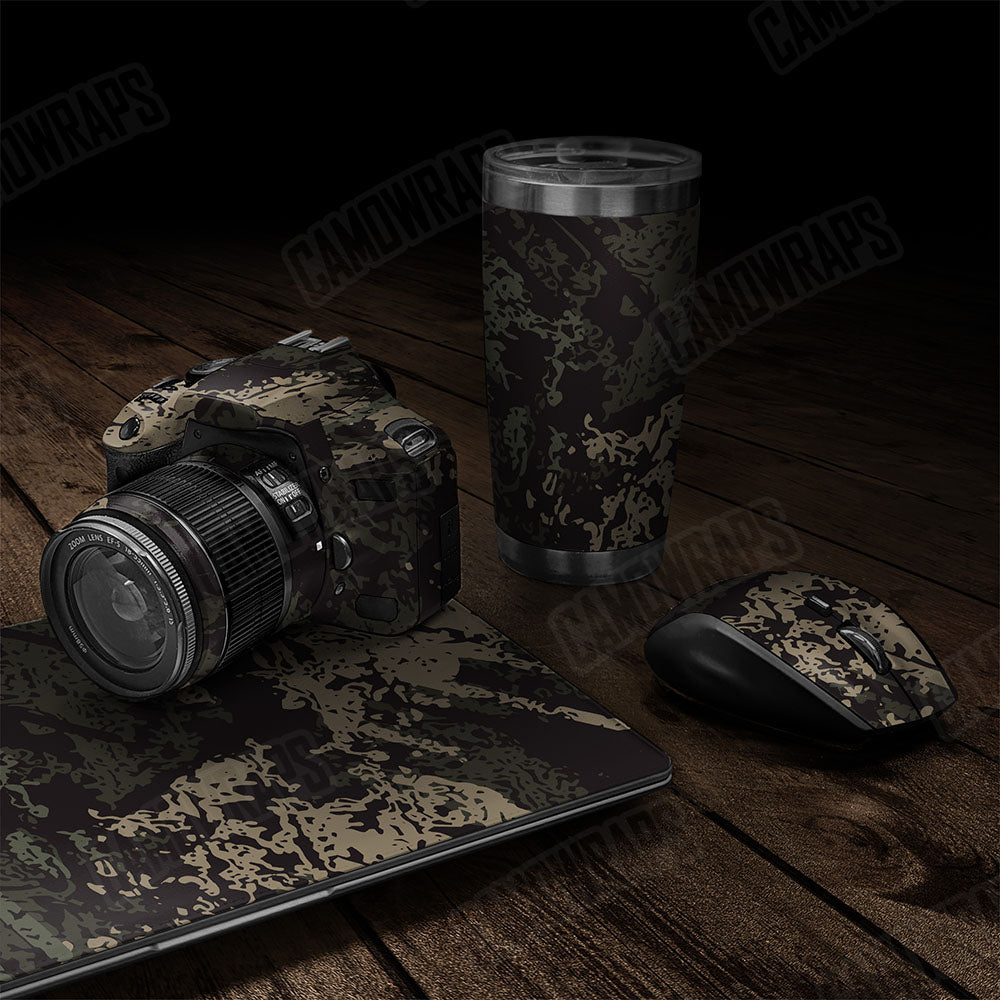 Pasted Militant Green Gear Skin Vinyl Wrap