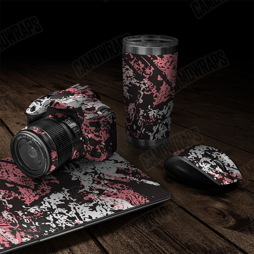 Pasted Pink Gear Skin Vinyl Wrap