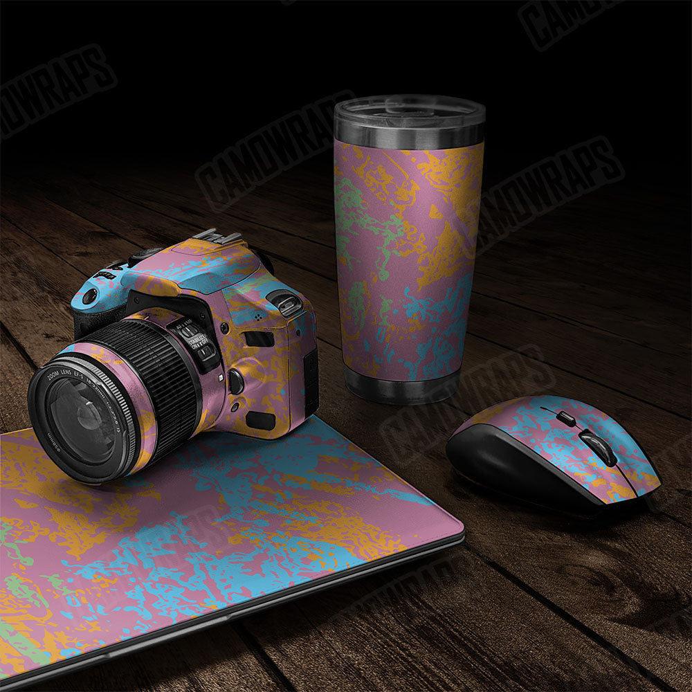 Pasted Sherbert Gear Skin Vinyl Wrap