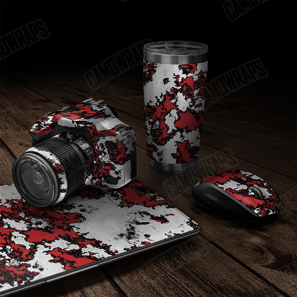 Prym1 Boulder Black Red White Gear Skin Vinyl Wrap