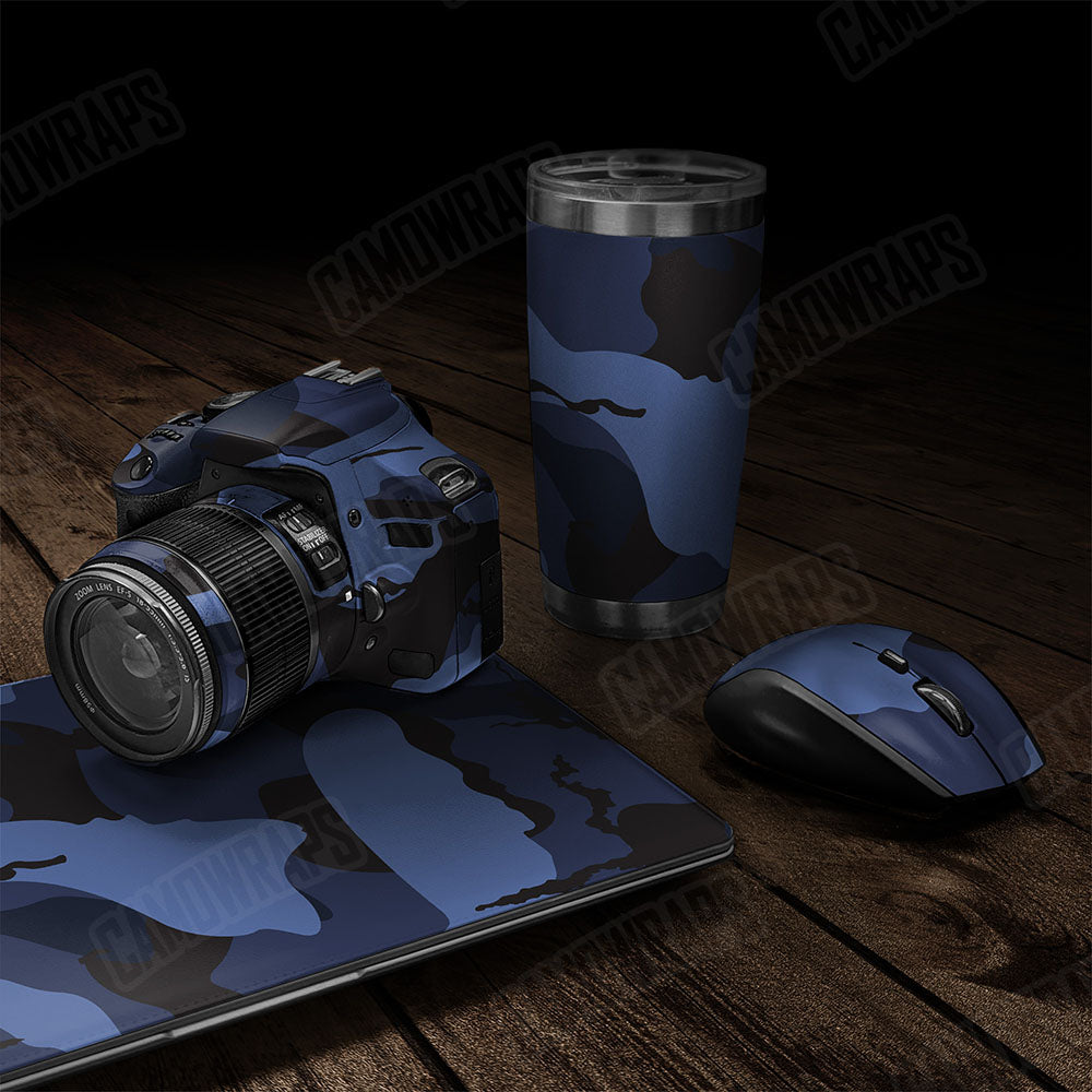 Ragged Blue Midnight Gear Skin Vinyl Wrap