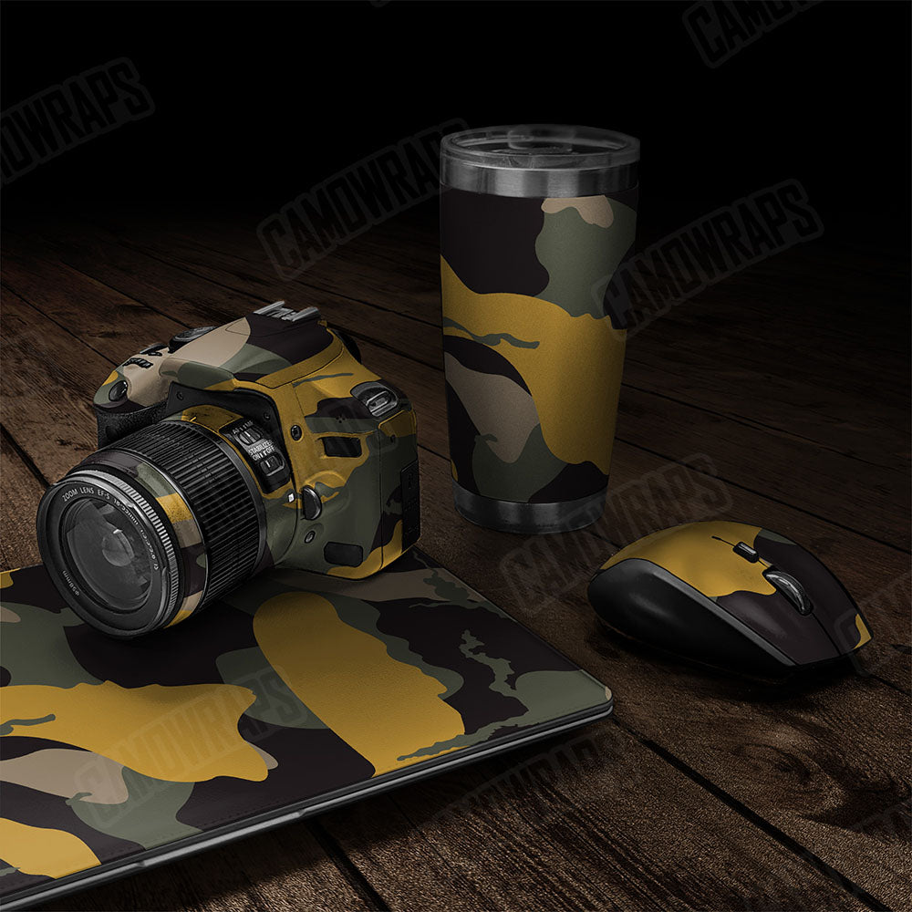Ragged Militant Yellow Gear Skin Vinyl Wrap