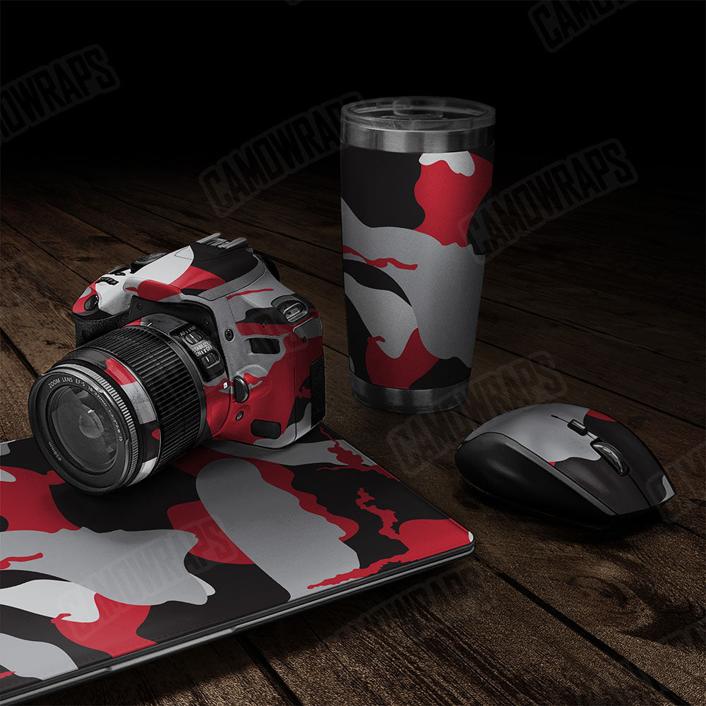 Ragged Red Tiger Gear Skin Vinyl Wrap