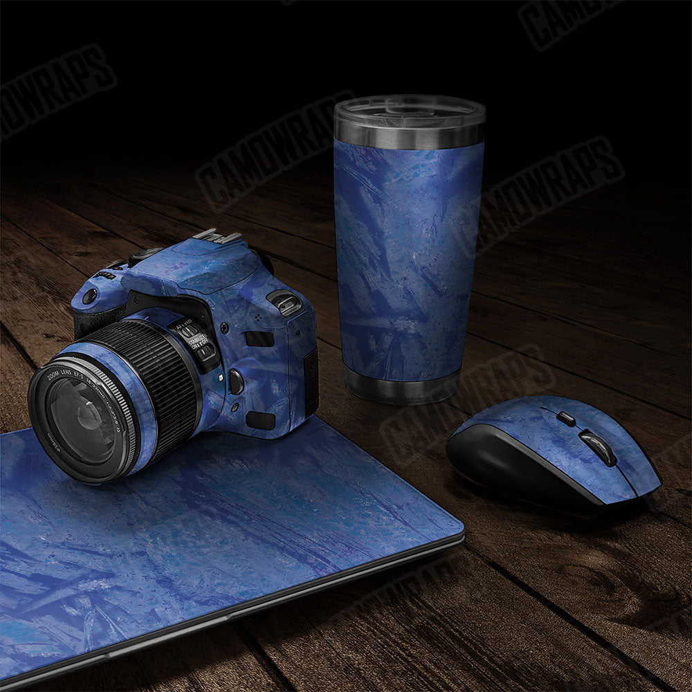 Realtree Aspect Royal Blue Gear Skin Vinyl Wrap
