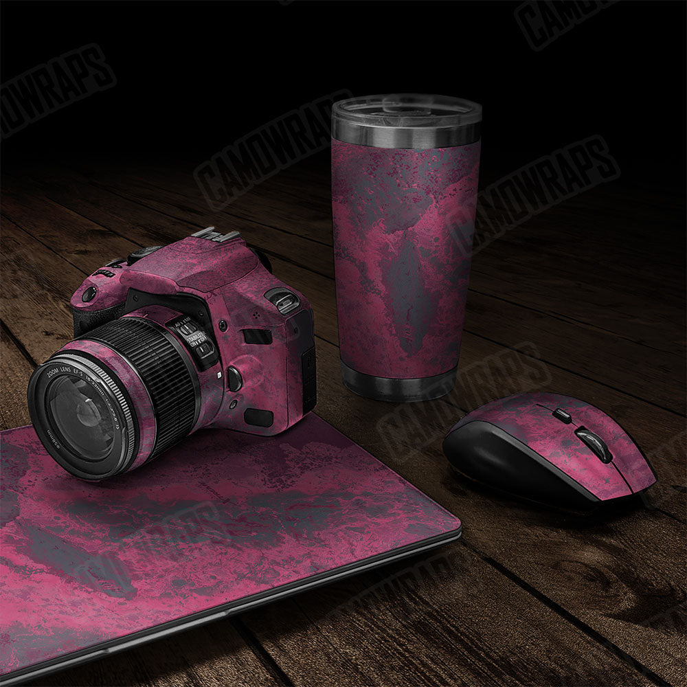 Realtree XTREME Dark Magenta Gear Skin Vinyl Wrap