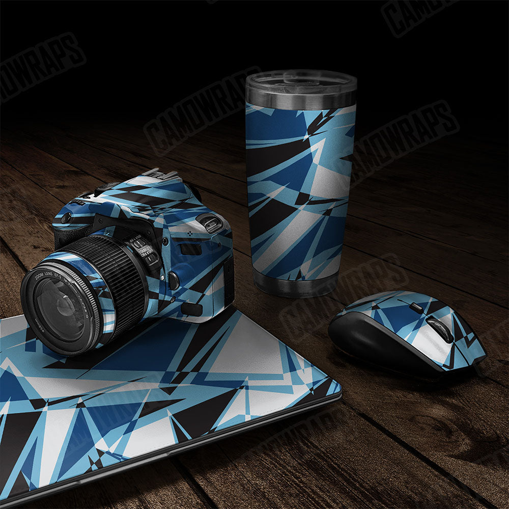Sharp Baby Blue Gear Skin Vinyl Wrap