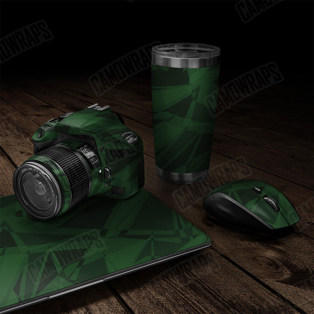 Sharp Elite Green Gear Skin Vinyl Wrap