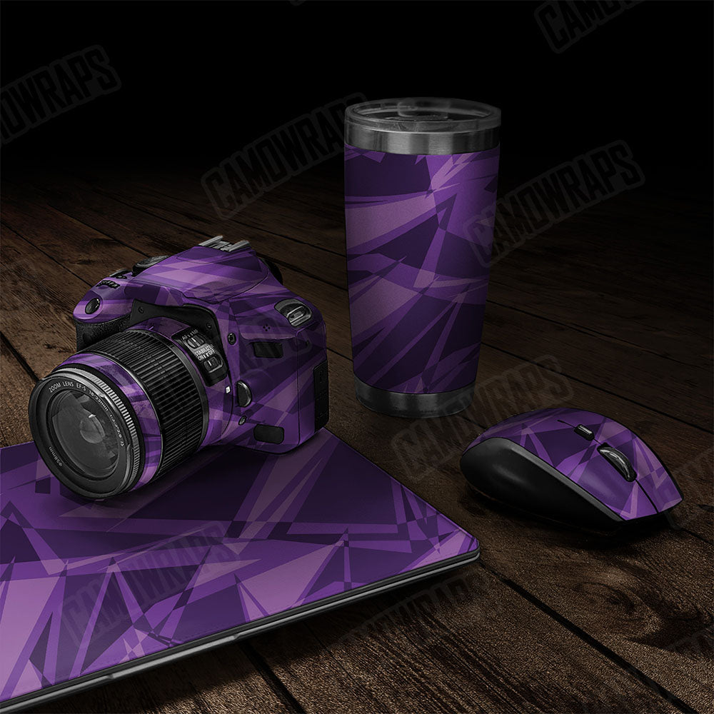 Sharp Elite Purple Gear Skin Vinyl Wrap