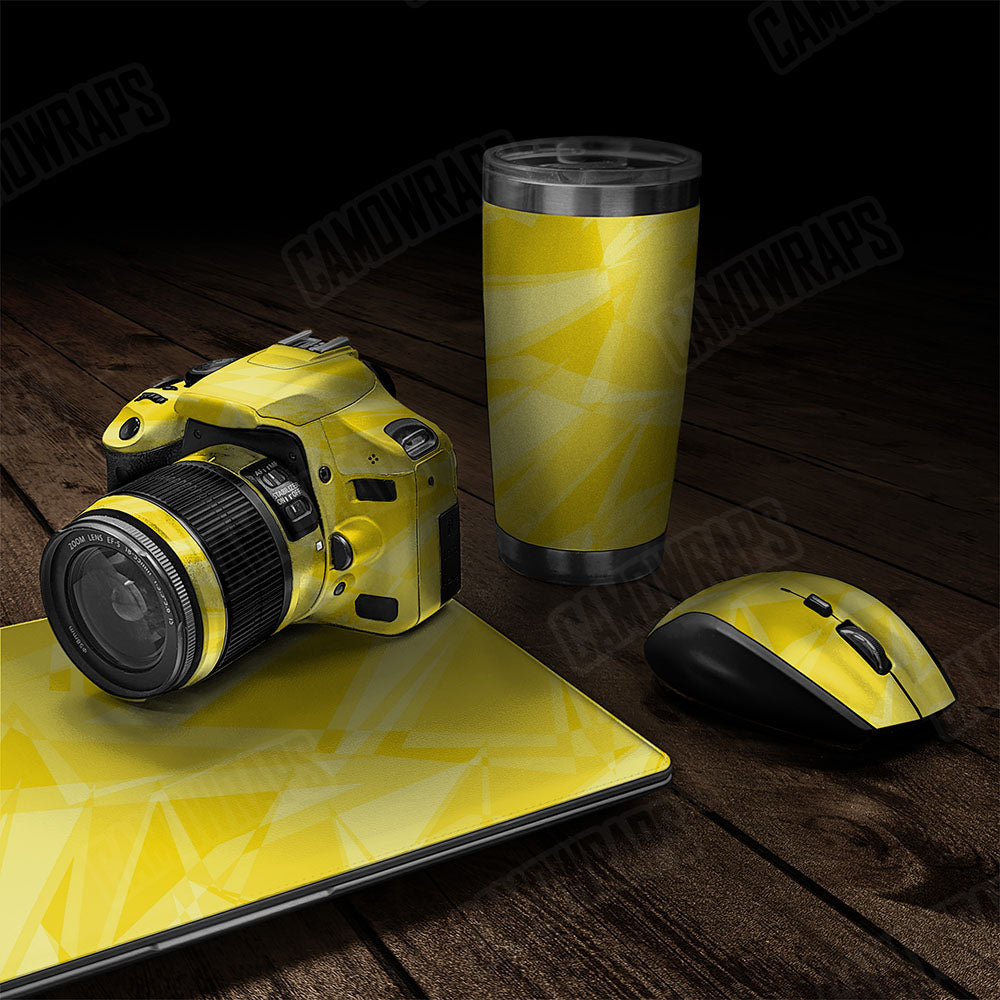 Sharp Elite Yellow Gear Skin Vinyl Wrap