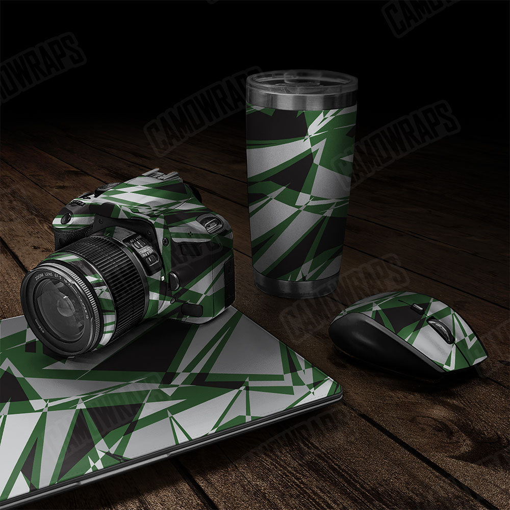 Sharp Green Tiger Gear Skin Vinyl Wrap