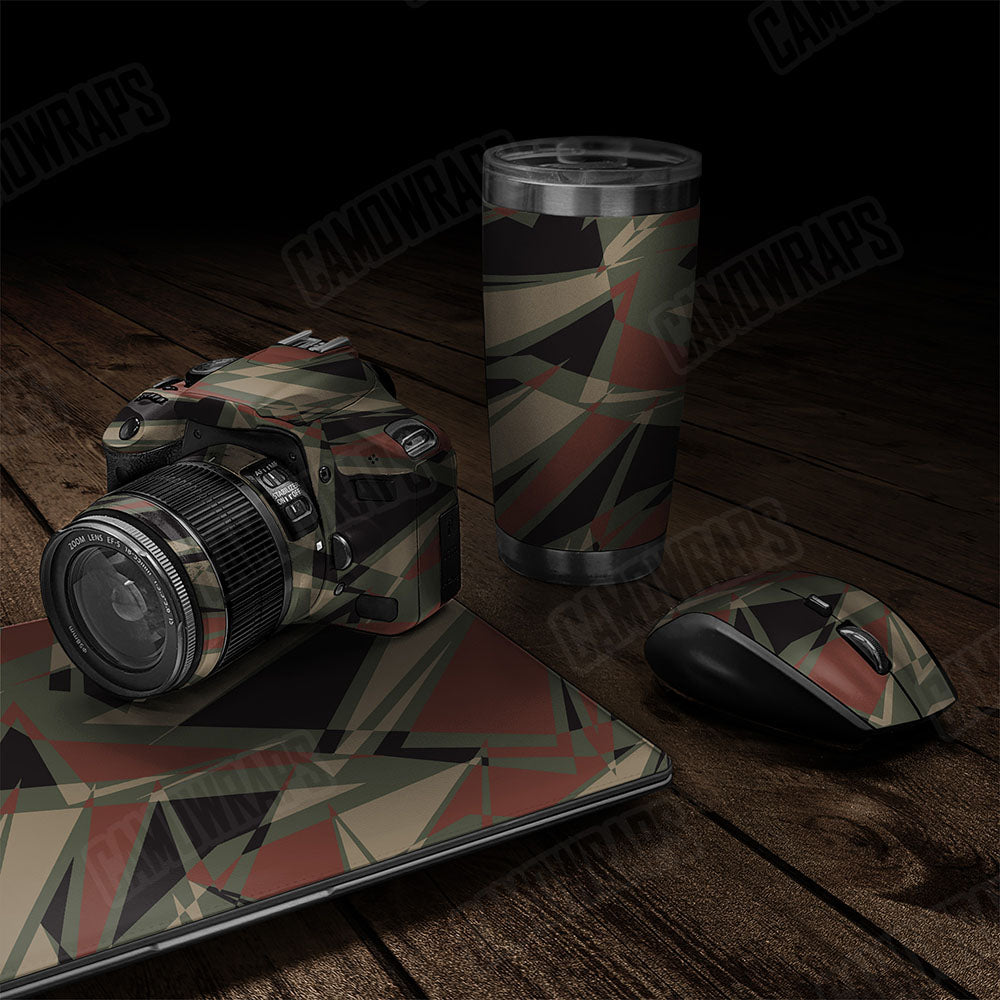 Sharp Militant Copper Gear Skin Vinyl Wrap