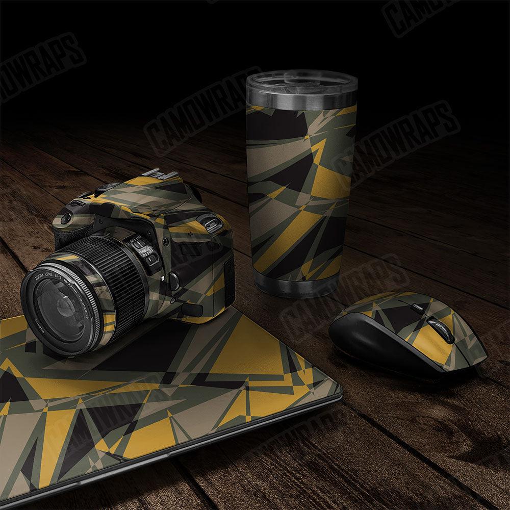 Sharp Militant Yellow Gear Skin Vinyl Wrap