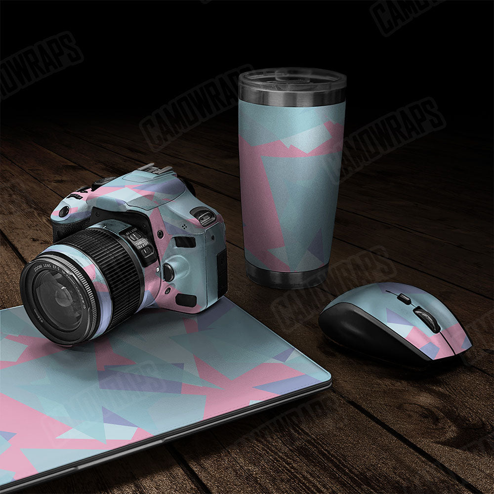 Shattered Cotton Candy Gear Skin Vinyl Wrap