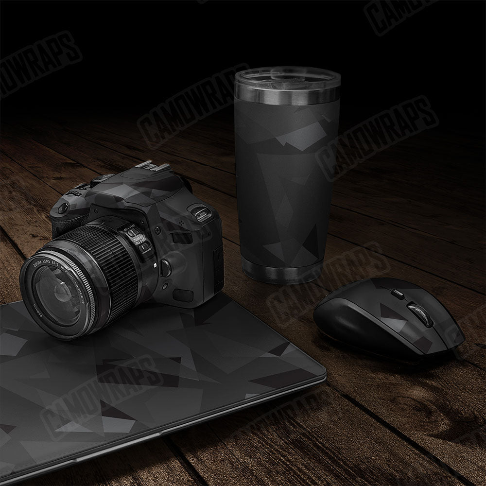 Shattered Elite Black Gear Skin Vinyl Wrap