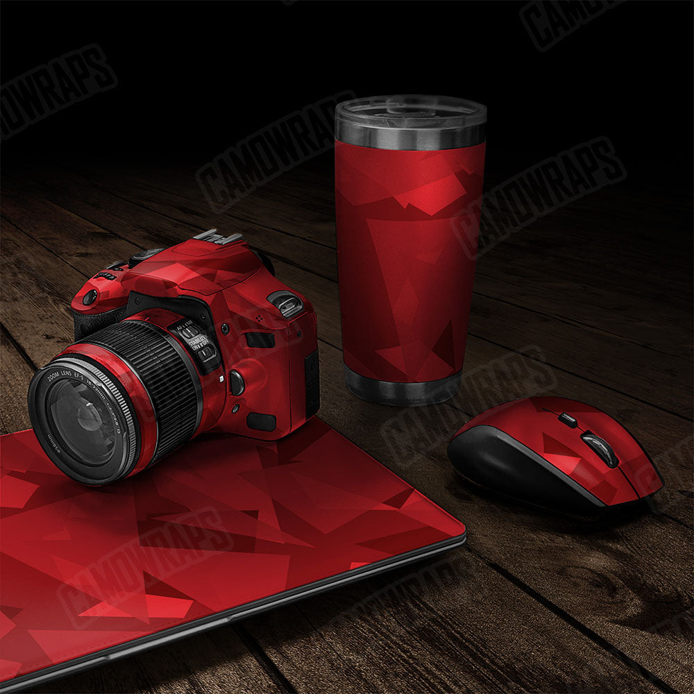 Shattered Elite Red Gear Skin Vinyl Wrap