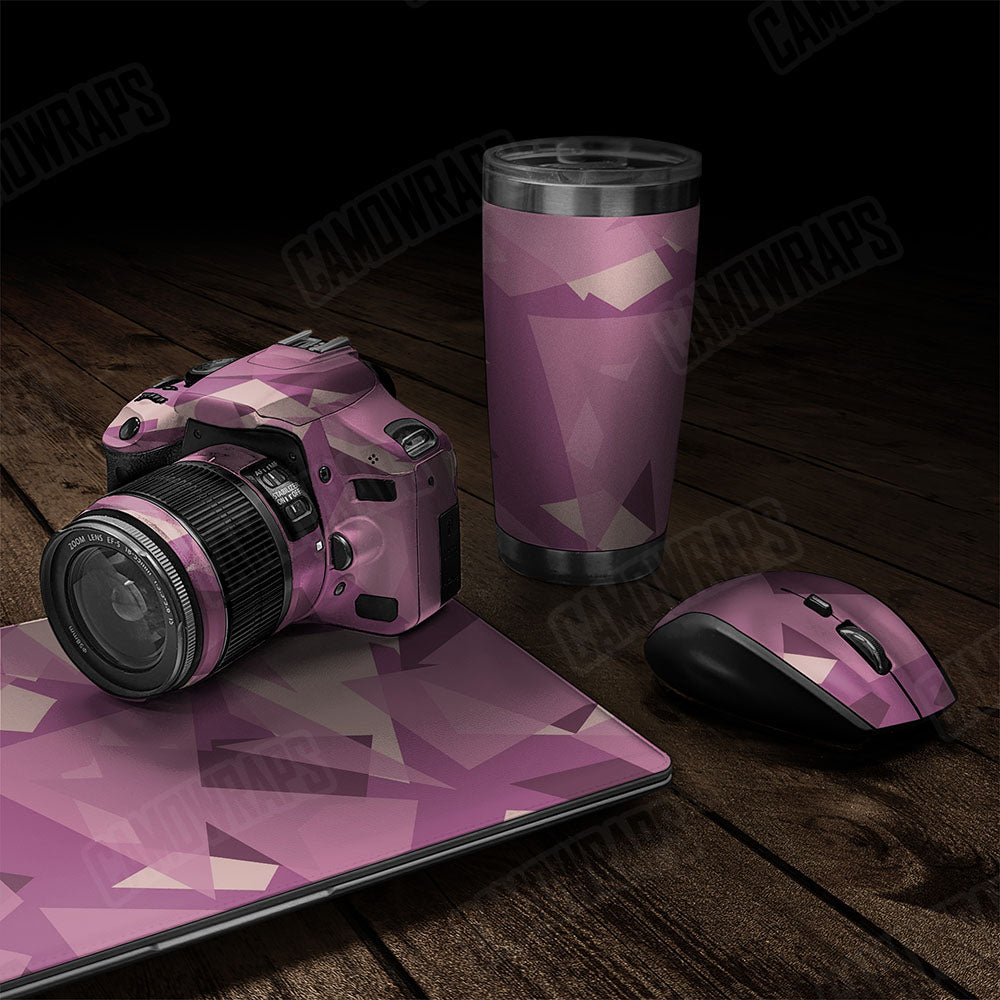 Shattered Floral Gear Skin Vinyl Wrap