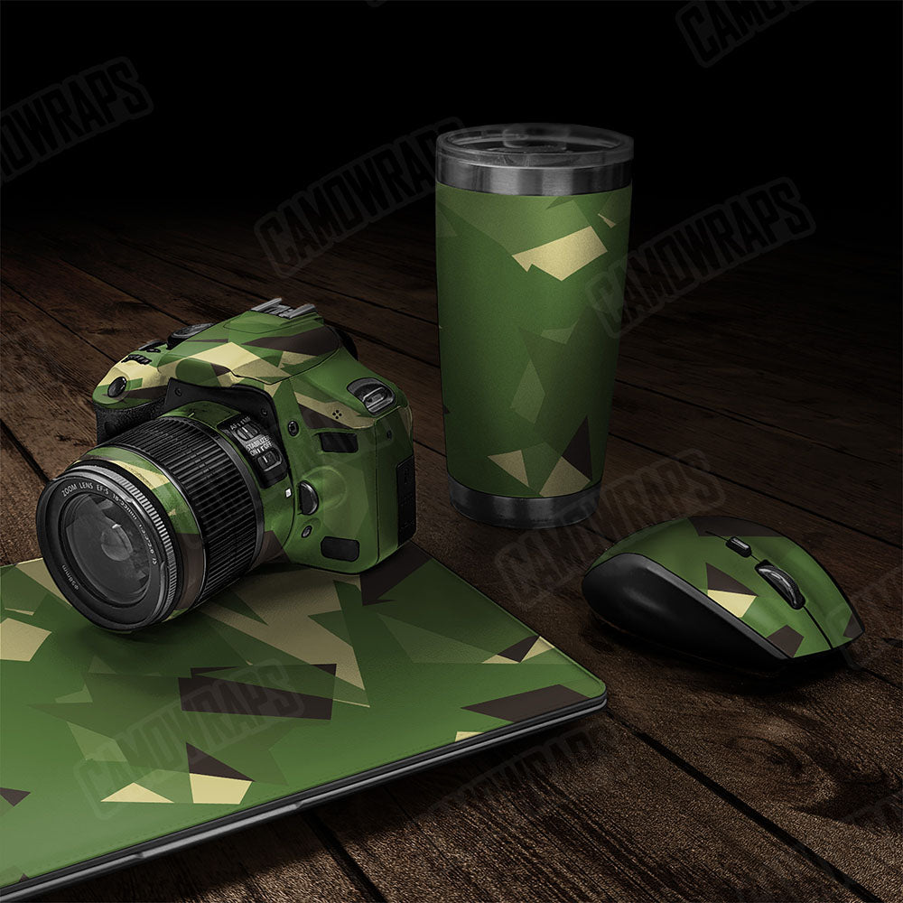Shattered Jungle Gear Skin Vinyl Wrap