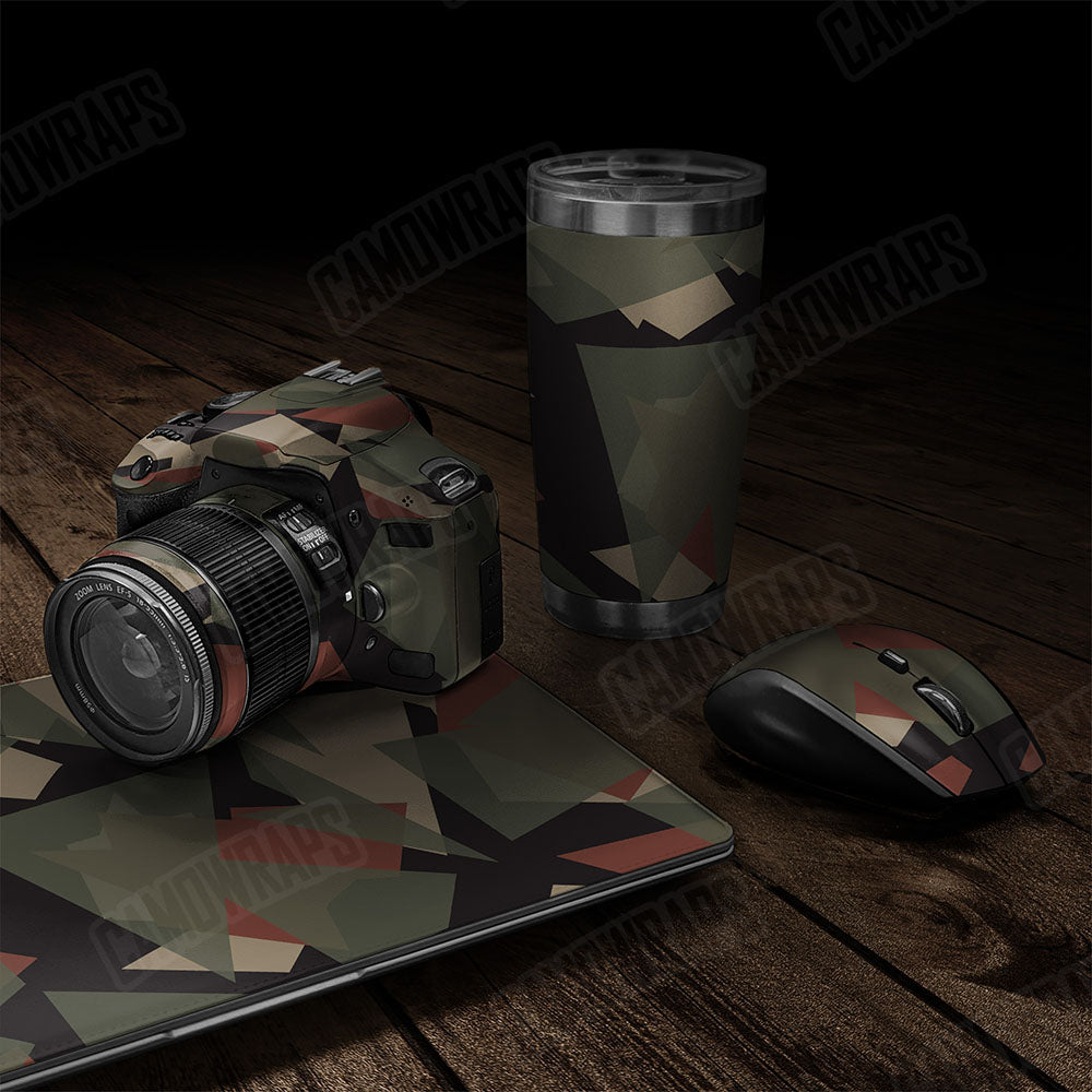 Shattered Militant Copper Gear Skin Vinyl Wrap