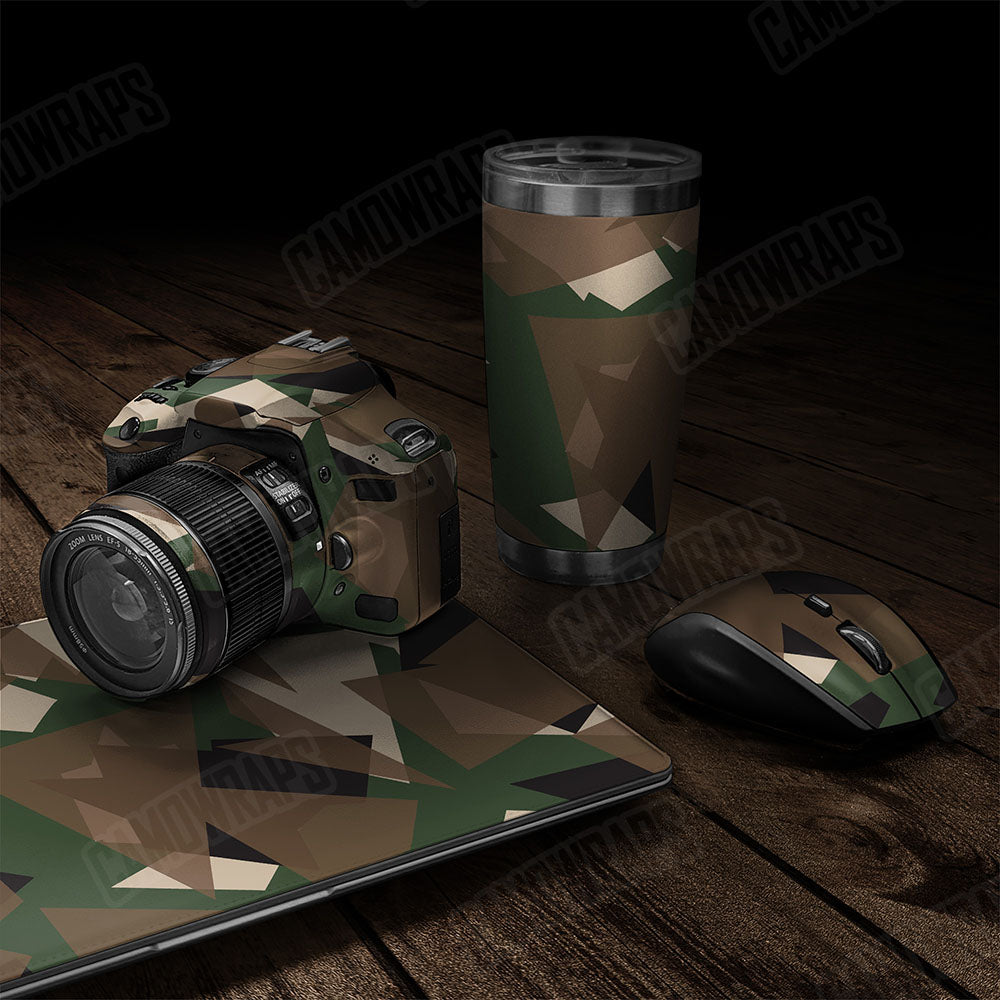 Shattered Woodland Gear Skin Vinyl Wrap
