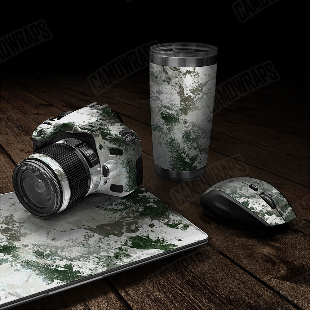 Substrate Snow Spruce Gear Skin Vinyl Wrap