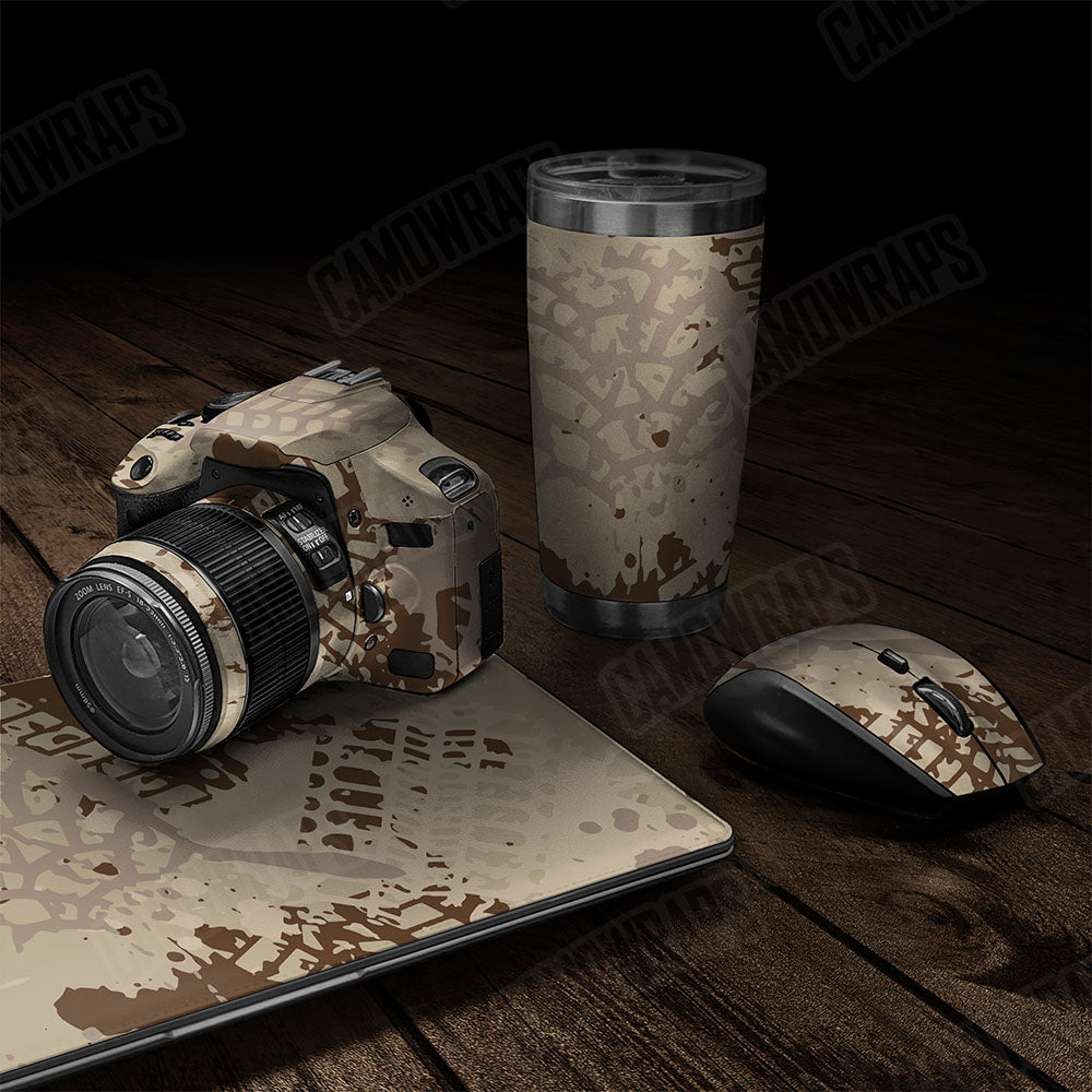 Tire Splatter Desert Gear Skin Vinyl Wrap